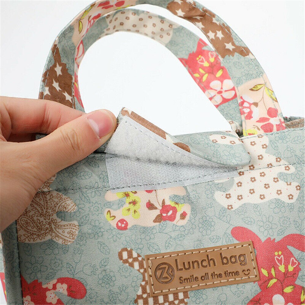 Bolsa de almuerzo impermeable para comida, bolsa térmica aislante de para desayuno, de mano, portátil, para Picnic, , 1 ud.