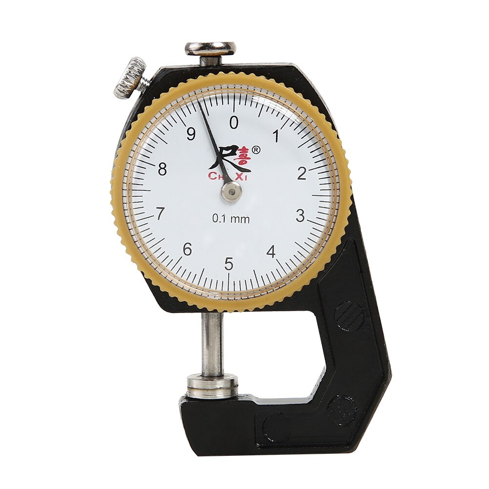 0-10mm/0-20mm 0.1mm Dial Leather Paper Steel Thickness Gauge Steel Meter Tester Caliper DIY Measuring Tools High-precision: 1
