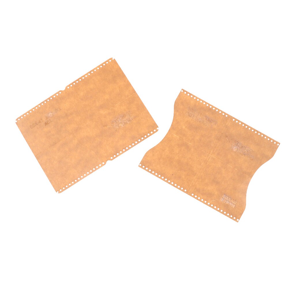 Acryl transparant sjabloon handgemaakte set diy knutselwerk voor leren portemonnee tas patroon