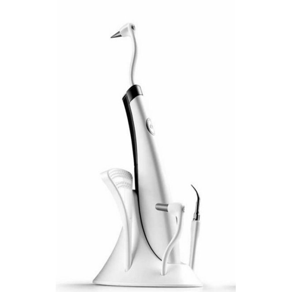 Lichtgeleider Scaler Huishoudelijke Draagbare Ultrasone Scaler Tanden Witter En Verwijder Calculus: white