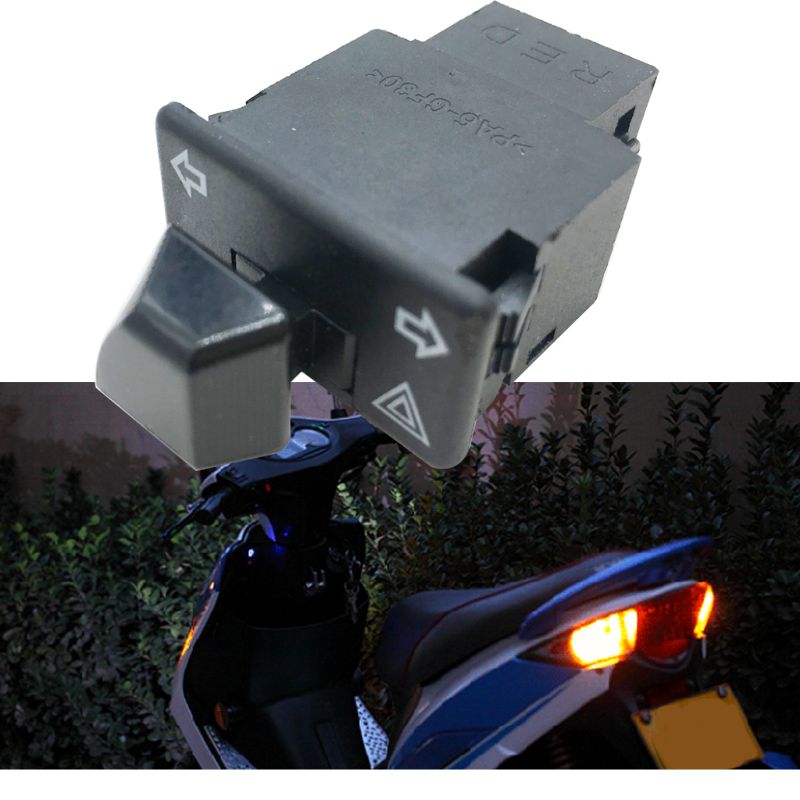 Motorcycle Horn Light Turn Signal High Low Beam Button Start Switch for Scooter