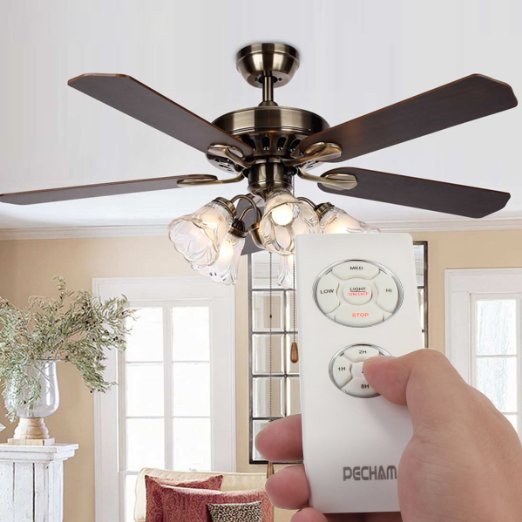 Universele Afstandsbediening Voor Plafond Ventilator & Timing Voor Plafond Ventilator Gloeilamp Led Spaarlamp 110V 220V