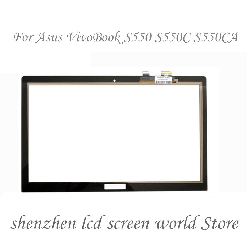 15.6" Touch Screen Touch Panel Digitizer Glass Lens Repair Parts Replacement For Asus VivoBook S550 S550C S550CA S550CB S550CM