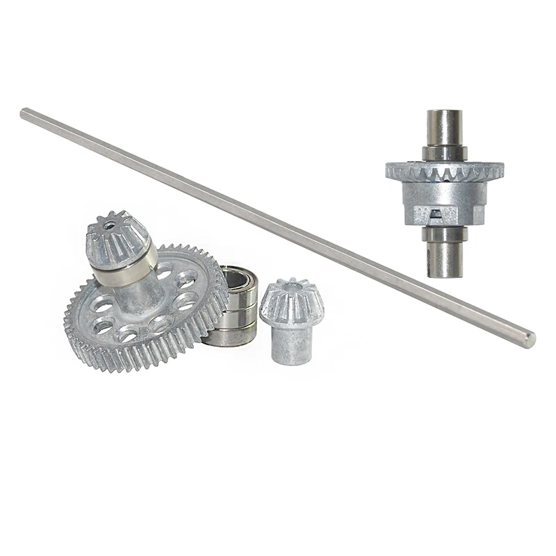 Helmetall huvudaxel drivaxel med kugghjul lagersats för hosim xlh 9125 rc bil reservdelar uppgraderingstillbehör