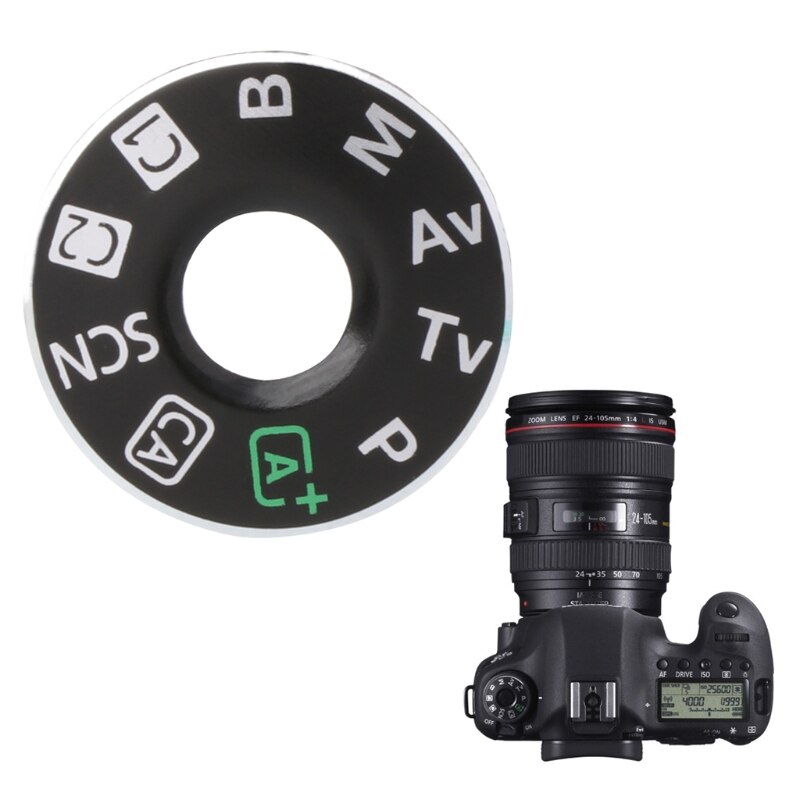 Camera Function Dial Mode Interface Cap Button Repair Parts For Canon EOS 6D