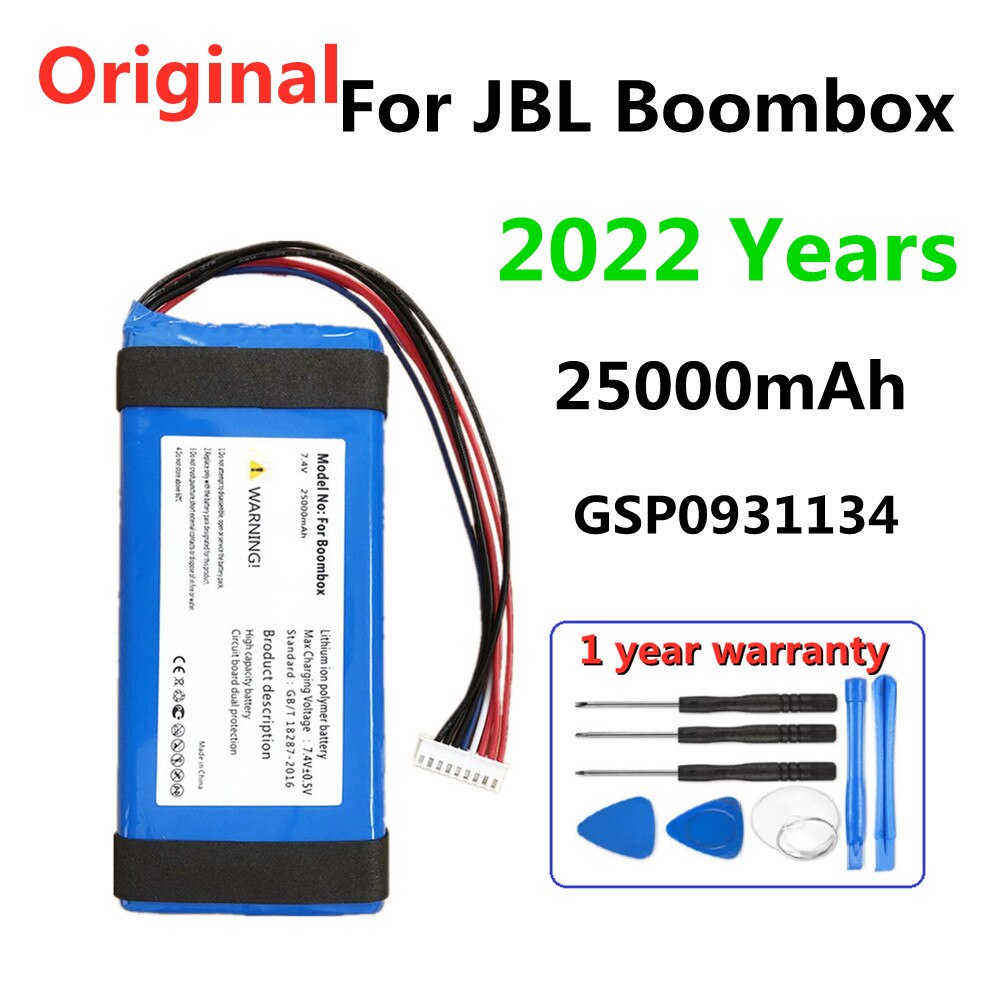 2022 Original Speaker Battery For Harman Kardon Go Play Onyx Mini For JBL Charge 3 2 Plus Version Flip Pulse Xtreme 2 3 4 5