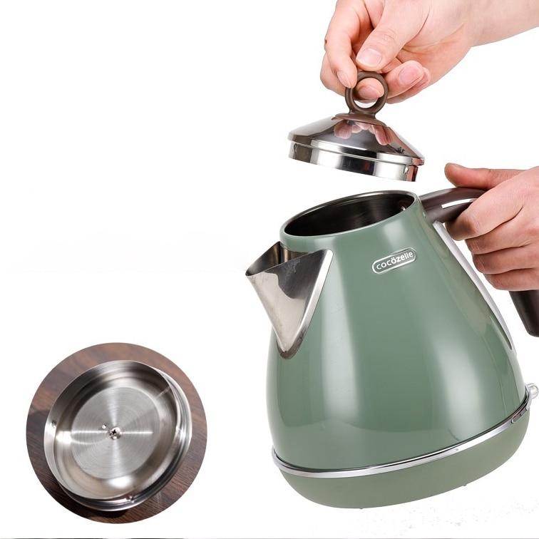 304 Stainless Steel Electric Kettle 1800W Household Kitchen Quick