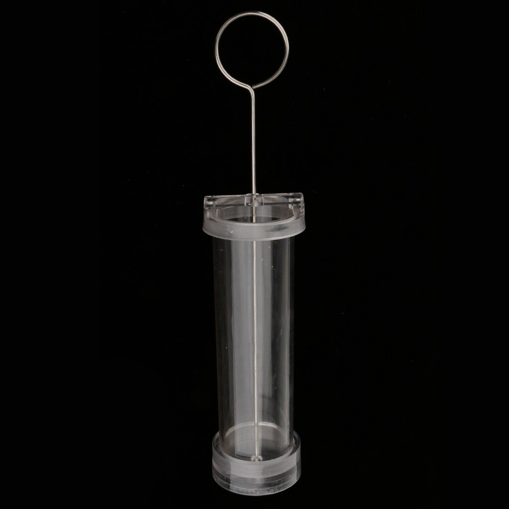 Flat Top Plastic Candle Making Model Flat Top Round Candle Craft Mold DIY Craft Making Candle Accessories Home Decor: 15cm Height 