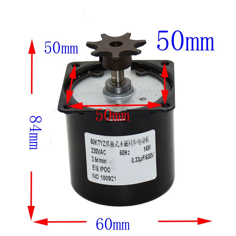 1 pcs 220VTurn Egg Motor Egg Incubator Motor Permanent Magnet Synchronous Motor Can Choose Chicken Incubator Accessories