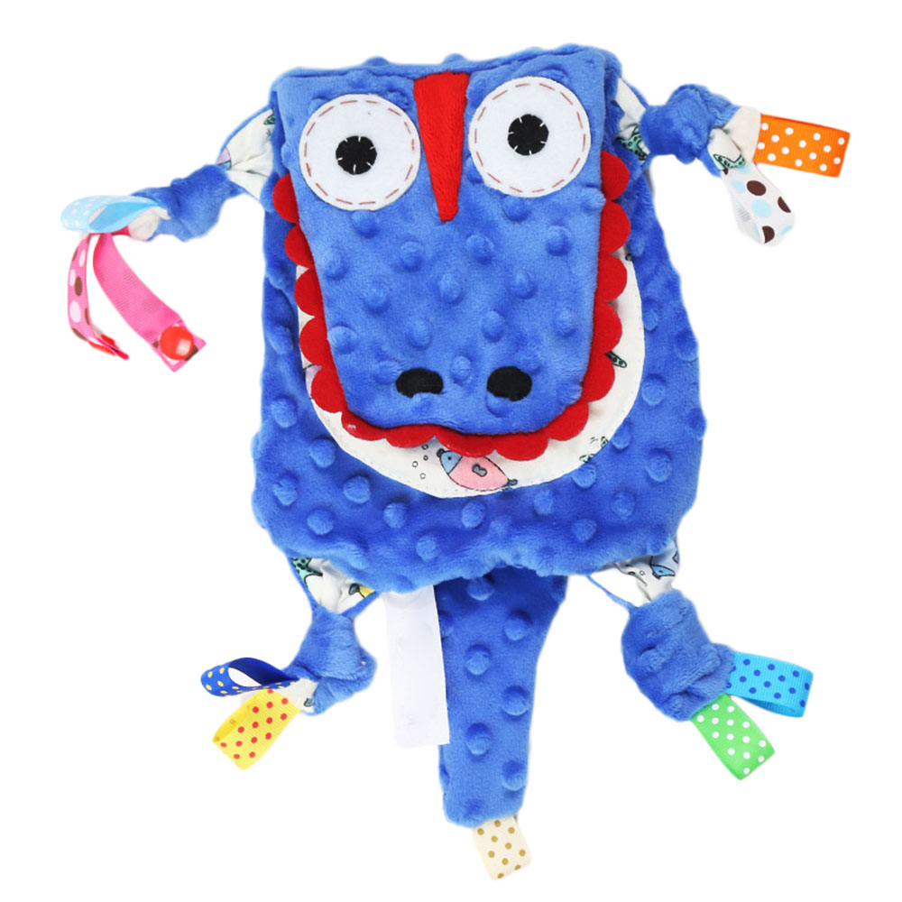 Baby Plüsch Spielzeug Puppe Beschwichtigen Handtuch Weichen Rinder Schwein Löwe Elefant Tier Spielzeug Säuglingsmarionettenpuppen Mit Gummi Ring Kinder Junge mädchen neue: A7