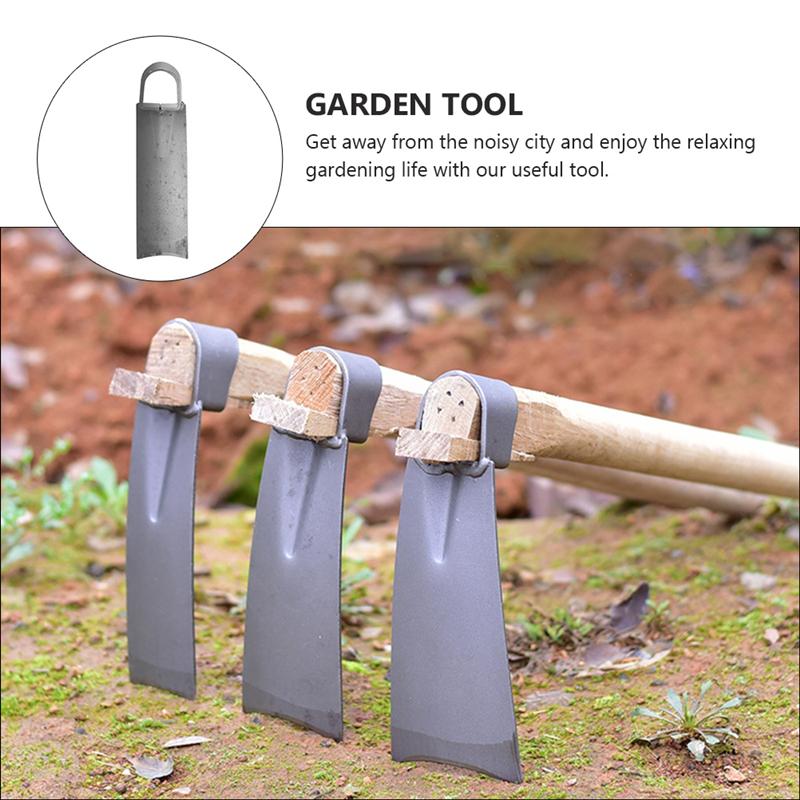 Wooden Handle Hoe Agricultural Tool Hoe Garden Tools Weeder Manganese Steel Square Head Agricultural Garden Hoe For Loosen Land