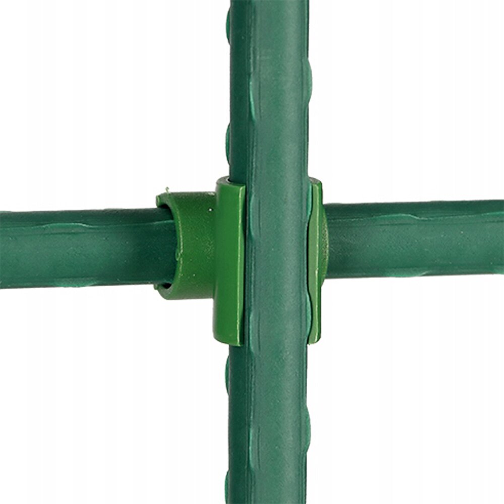 10 PCS/ 50 PCS/ 100 PCS Cross Plastic Clips Plant Support Fixed Connector Adjustable Agriculture Fastener Pillars
