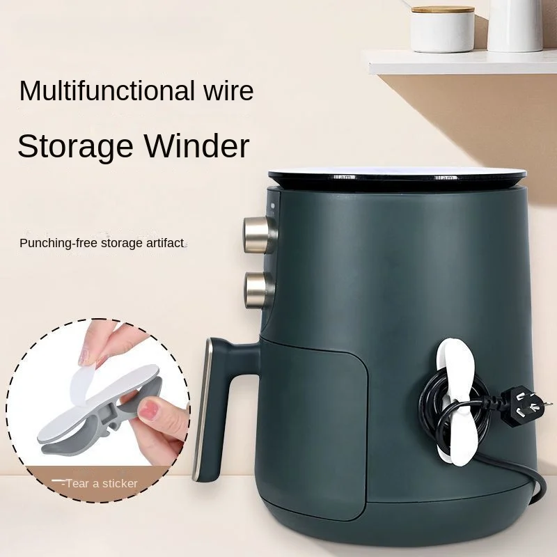 Wandgemonteerde Keuken Plug Houder Badkamer Accessoires Organizer Plank Koord Haspel Opbergdoos Jas Rekken Data Kabel Tuin