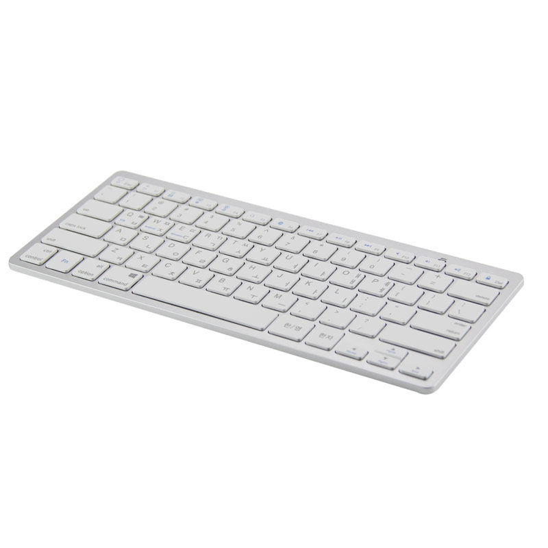 Slim Bluetooth Wireless Keyboard Layout Korean Version For Android IOS Windows Tablets QJY99