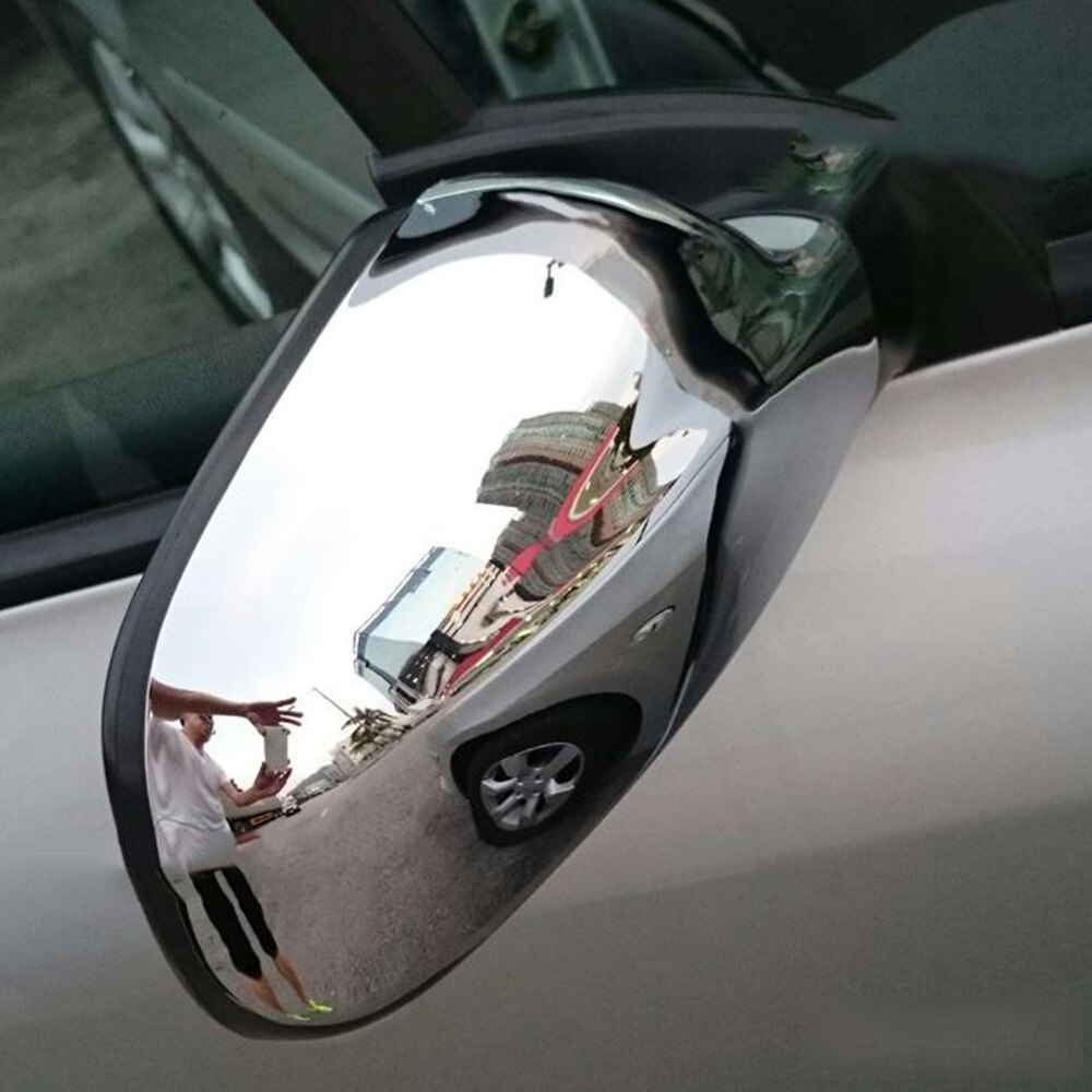 Cubierta de espejo cromado para Peugeot 307 CC SW, cubierta de espejo retrovisor de coche, carcasa de espejo de ala, embellecedores