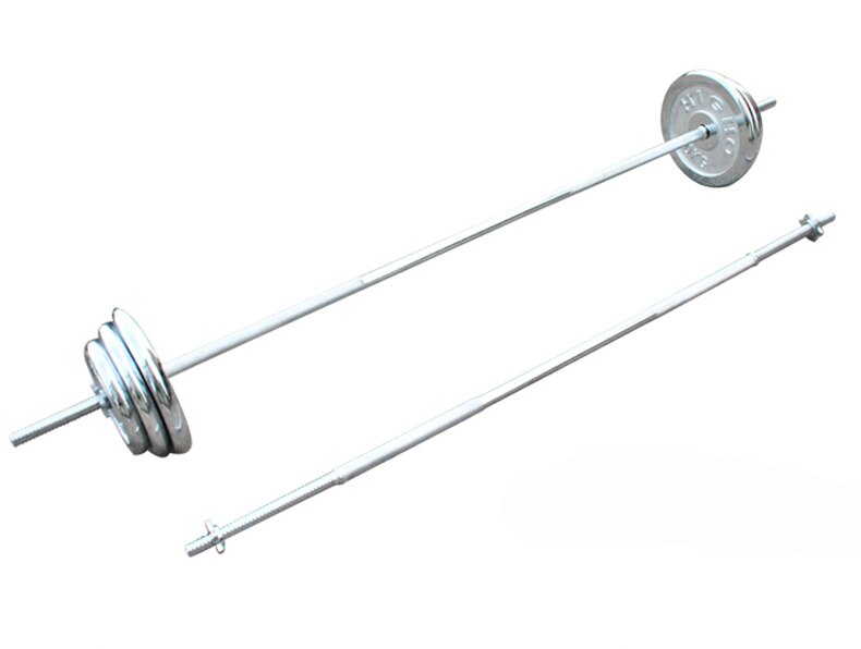 L&#39;asta curva della leva del bilanciere da 1M può essere utilizzata con manubri bilanciere da uomo attrezzature per il sollevamento pesi attrezzature per il fitness 1 Metro dritto