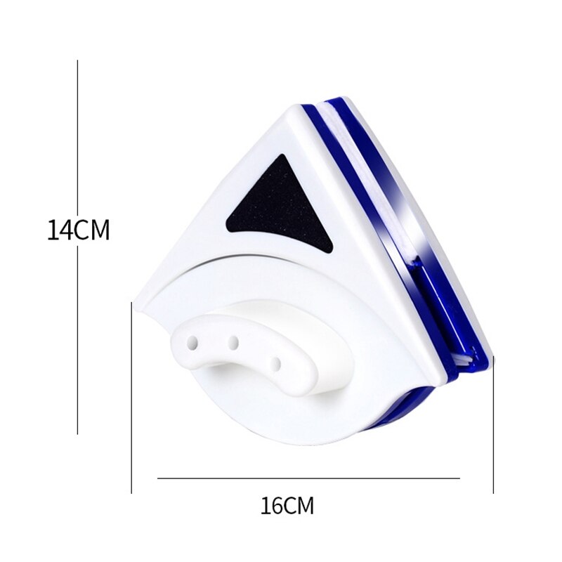 Useful Magnetic Window Cleaner Double Side Glass Wiper Useful Surface Brush Wipe Glass Blowing Magnetic Glass Rub Brush