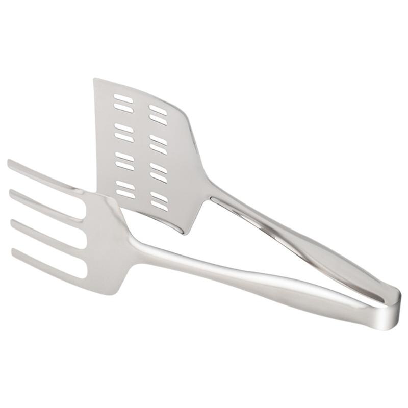 1 Pc Hollow Steak Peel Leakage Shovel Simple Fish Spatula (Silver): Default Title