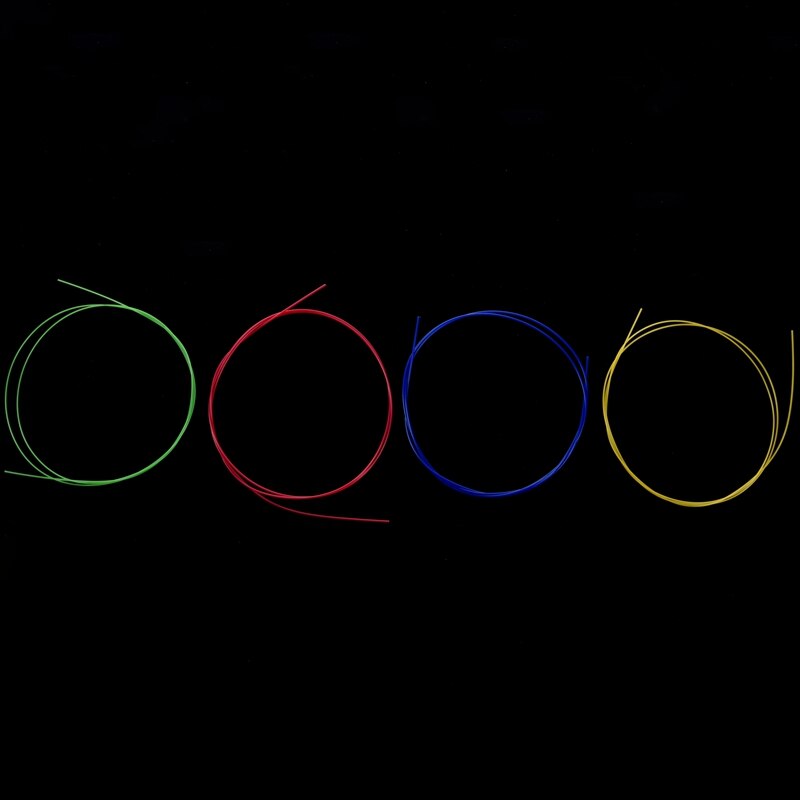 IRIN U104 Rainbow Colorful Nylon Ukulele Strings 4 Strings Guitar Ukulele Strings Silver White Parts and Accessories Set