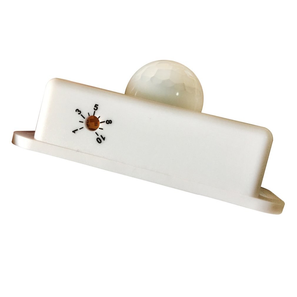 Dc 12V-24V Body Infrarood Pir Motion Sensor Schakelaar Strip Automatische Infrarood Pir Motion Sensor Tijdschakelaar Hoge stabiele