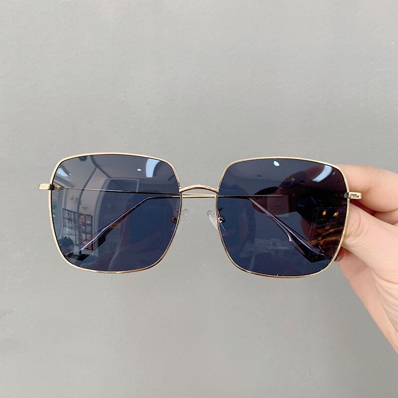 Ronde heren zonnebril met groot montuur en grote lenzen voor dames: 5