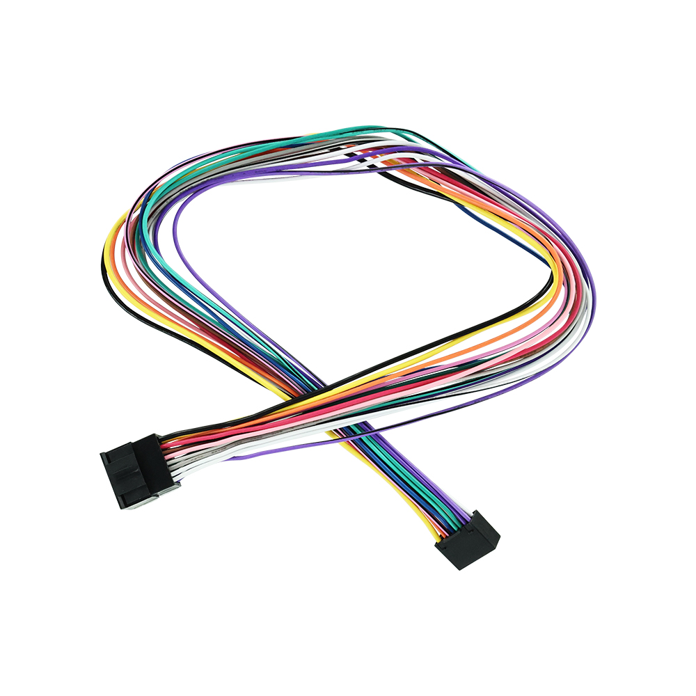 Mekede 16 -polig kabeladapter universal bilradio iso-kabelhärva förlängning 60cm för android multimediaspelare