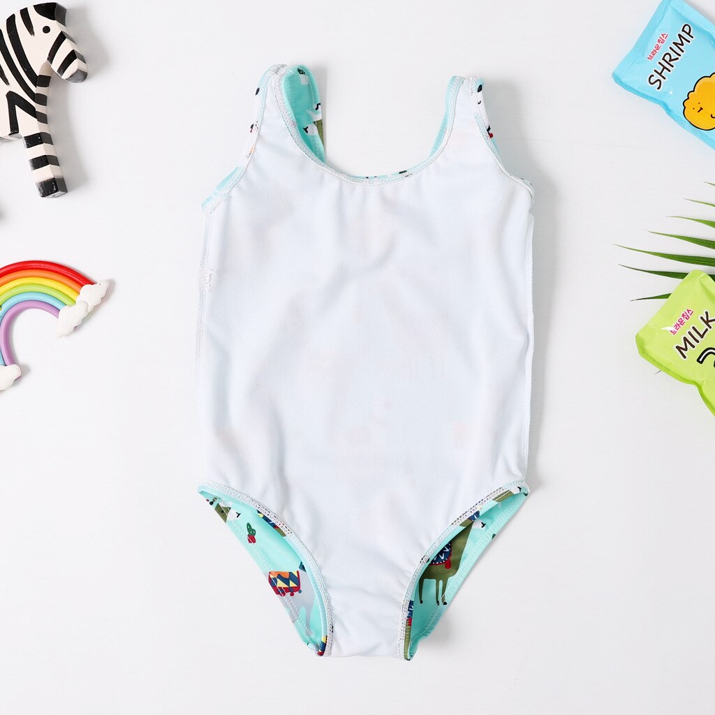 Meisjes Badpak Een Stuk Dier Stijl Meisjes Badpak 3-8 Jaar Kinderen Badmode Badpak Voor kids Beachwear