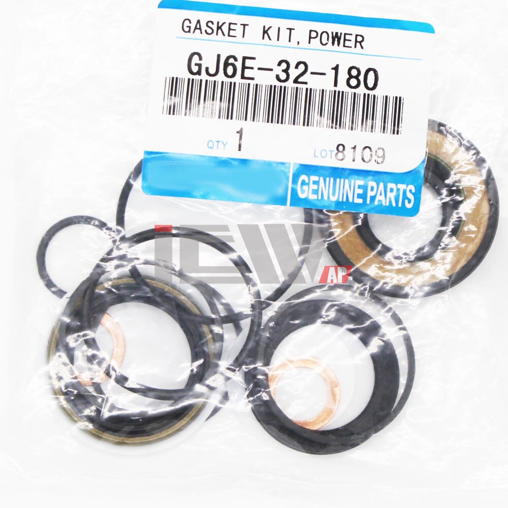OEM GJ6E32180 Auto Power Steering Rack Repair Seal Gasket Kit For