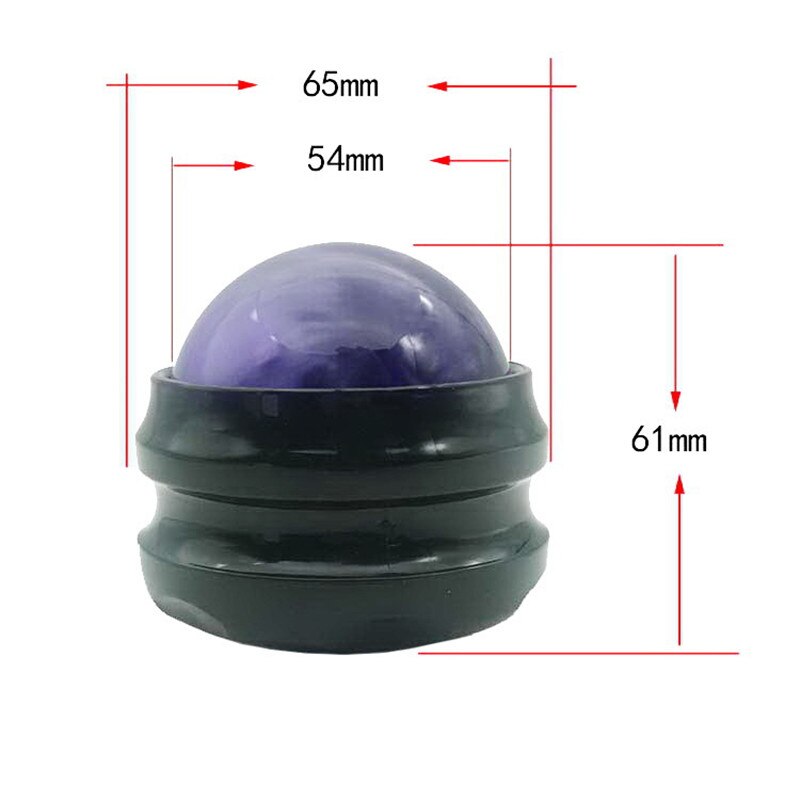 1Pcs Pain Relief Massager Massage Roller Ball Body Therapy Foot Back Waist Hip Relaxer Stress Release Fitness Health Care Tools
