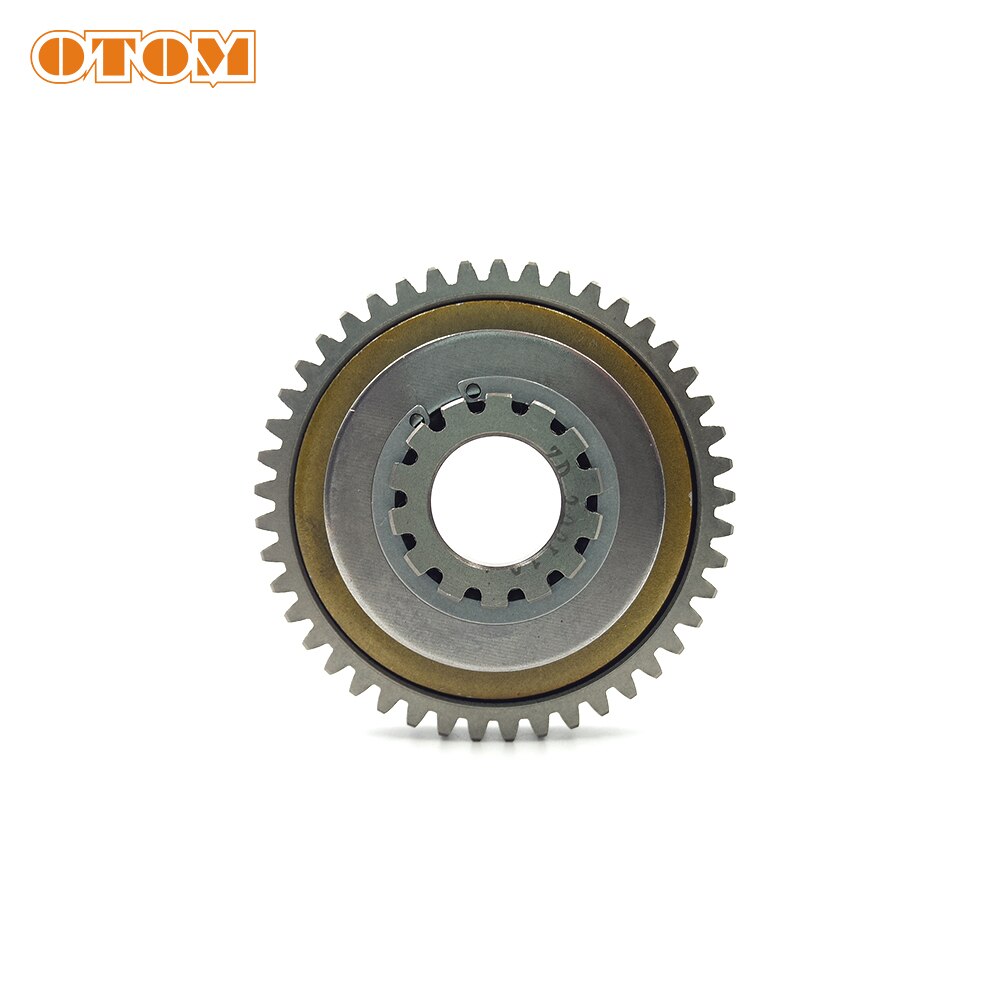 Motor Universal OTOM 45T/58T de doble engranaje, engranaje de puente de arranque, gran fricción para Zongshen NC 250 piezas ZS177MM RX3 KAYO BSE