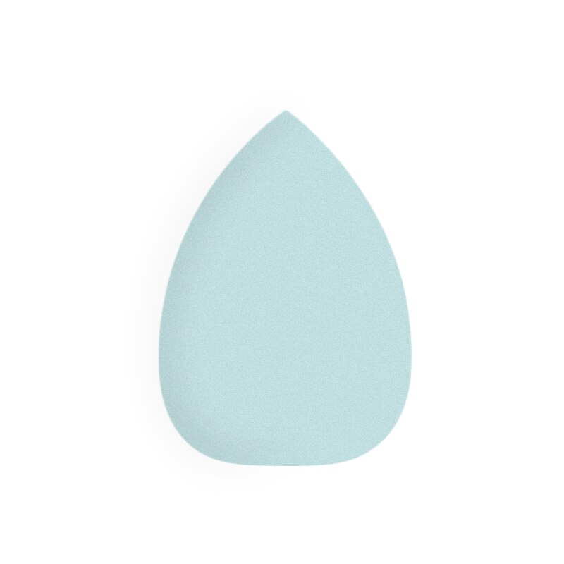 1PC Mini Makeup Sponge Cosmetic Puff Cute Makeup Water Shape Foundation Sponge To Make Up Tools Accessories: 03 Blue