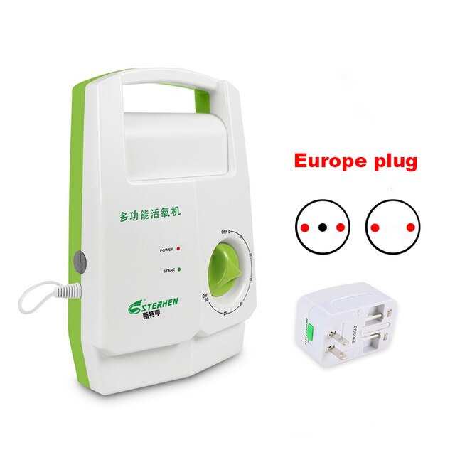sterhen ozone generator 220v O3 Timer Air Purifiers ozone purifier Vegetable washing machine Kill bacteria in water: Europe plug