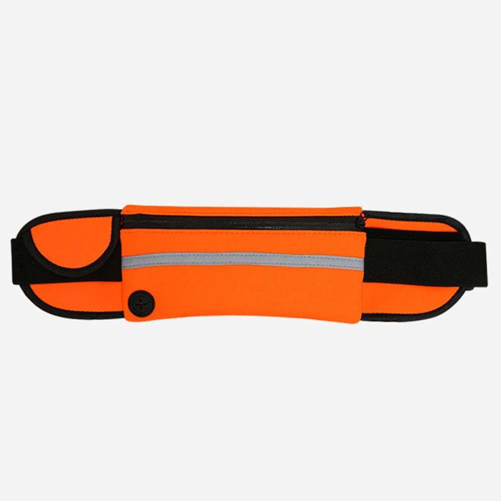 Multifunctionele Marathon Outdoor Sport Running Taille Tas Riem Yoga Zakken voor Mobiele Telefoon Unisex Riding Tassen: orange