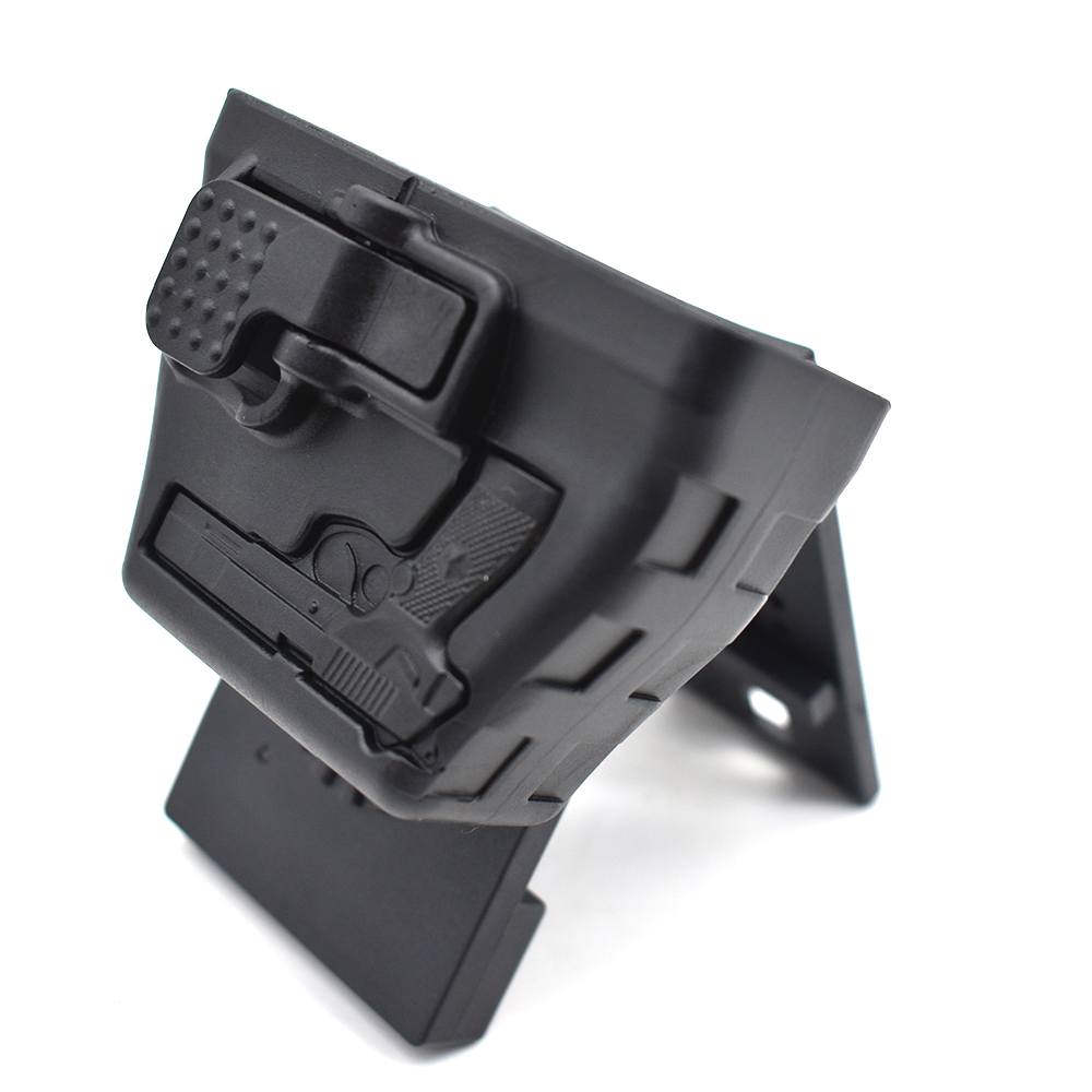 Funda táctica para esposas, soporte para esposas, cinturón, funda con grillete para cinturón de servicio, aplicación de la ley: Color rosa
