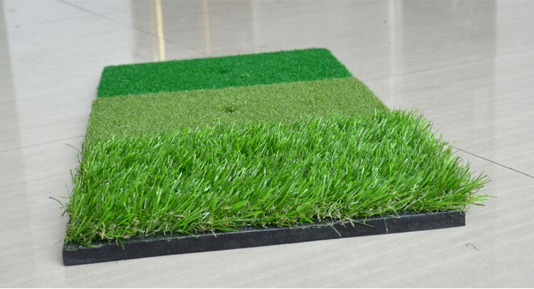 FUNGREEN 12''x24'' Golf Chipping Mat and Net Indoor Outdoor Backyard Practice Golf Mat With Golf Ball Protable Golf Training Aid