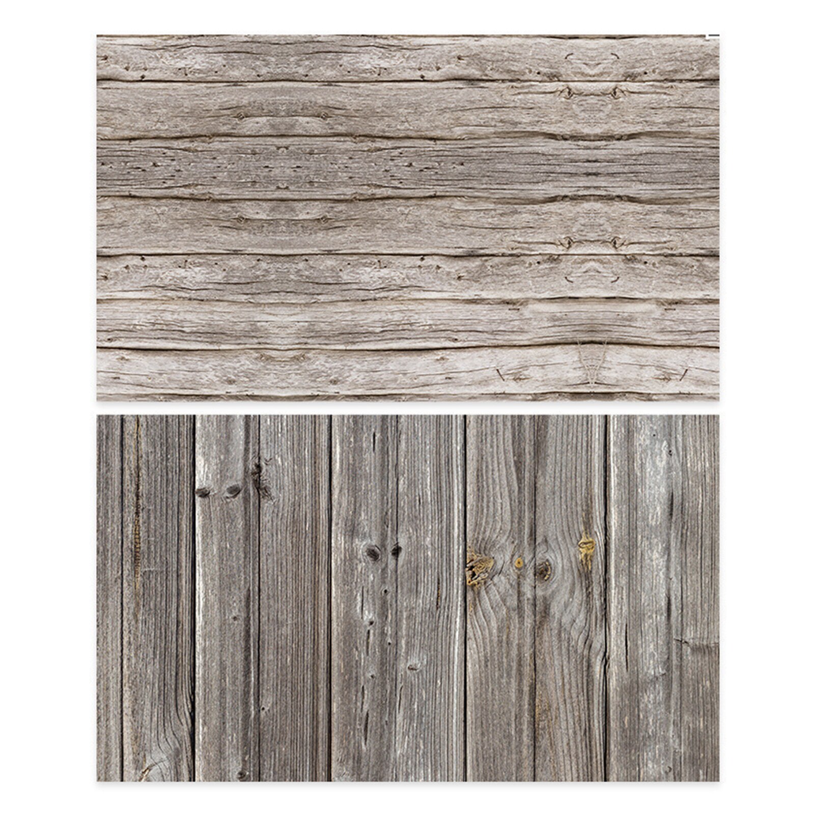 21 x 33 Inch/ 53cm x 83cm Double Sided Photography Background Paper Wood Grain Photography Background for Food Photography Photo: Option 2