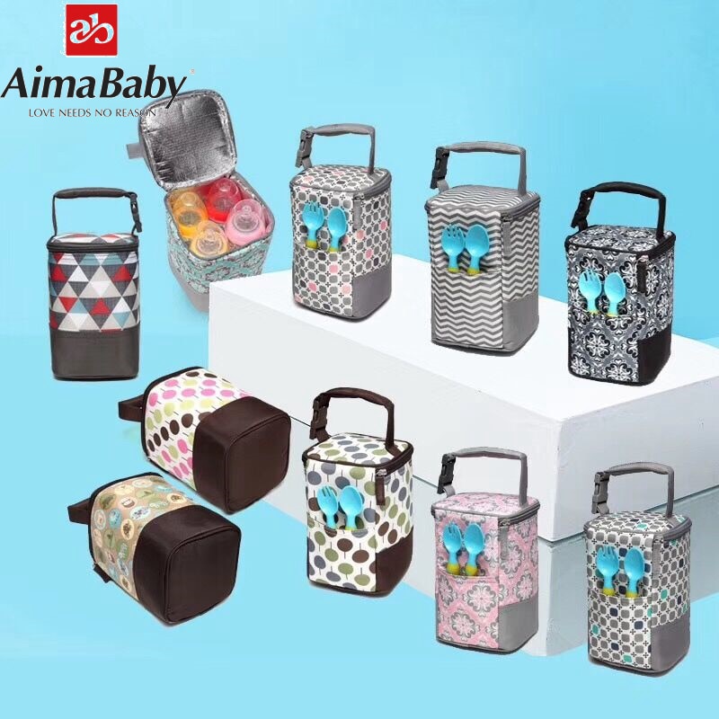 Baby Tragbare Fütterung Milch Flasche Wärmer Thermische Flasche Isolierung Tote Hängen Tasche für Baby Flaschen Thermos