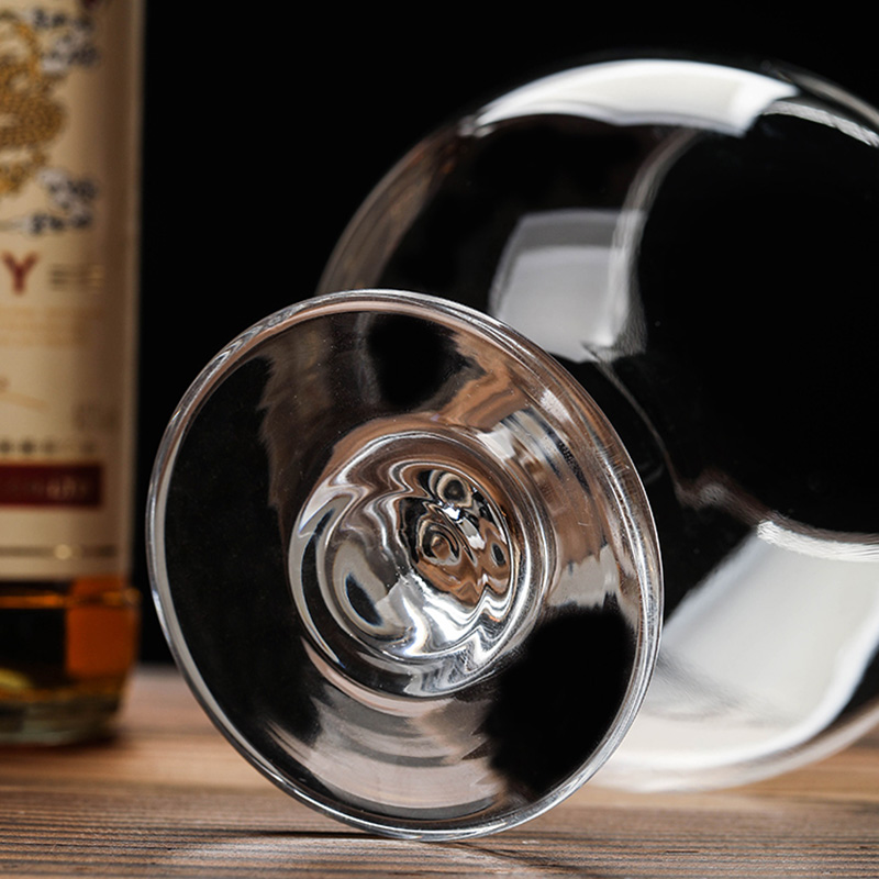 Copa corta de Brandy sin plomo, vaso transparente para cóctel de Whisky, cerveza, vino, para Bar en casa, vasos de vidrio, 100-500ml