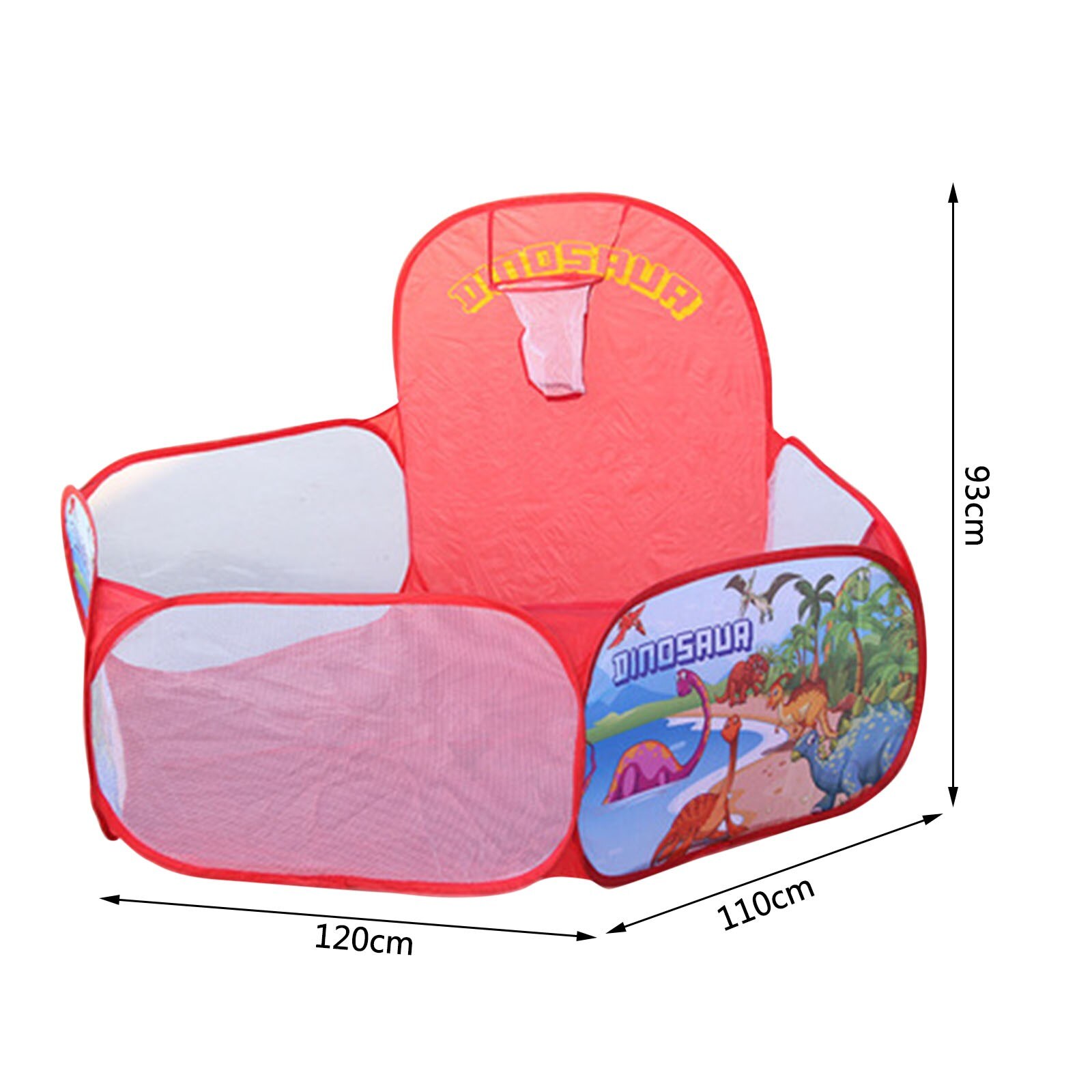 Baby drinnen Spiel Ozean Ball Ebene Ozean Dinosaurier aufbringen Pädagogisches Spielzeug Faltbare freundlicher Spielen Zelt Laufstall Tunnel Spielen Haus