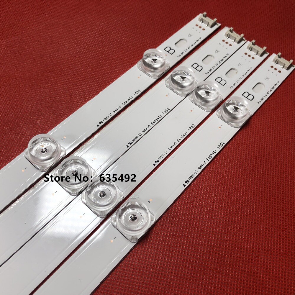 Led Backlight Strip Voor Lg Tv 42LB570V 42LB572V 42LB615V 42LB569V 42LB569V 42LX530S 42LB536V 42LB5500 42LB550V 42LB629V 42LB569V