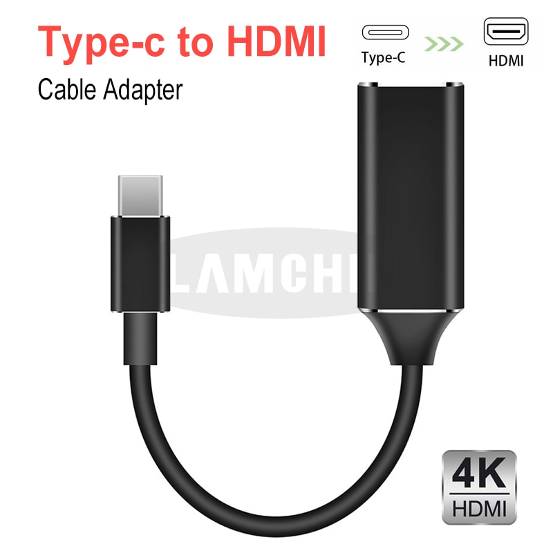 Type-C Naar Hdmi Hub Adapter USB-C Hdmi Kabel Voor Macbook Samsung Galaxy S10/S9 Huawei Mate 20 p20 Pro 4K Type C Naar Usb Hdmi