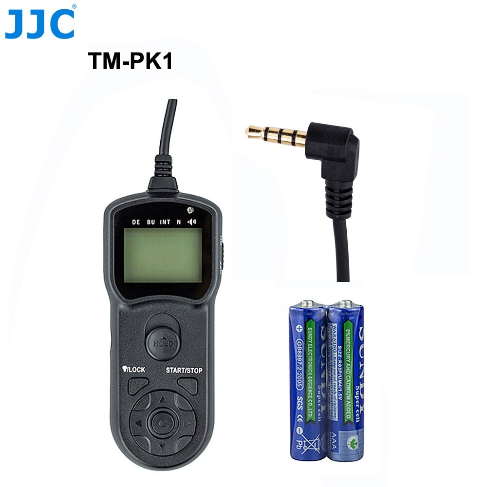 Jjc Camera Bedrade Timer Afstandsbediening Ontspanknop Cord Voor Pentax K-70/Kp Vervangen CS-310: Default Title