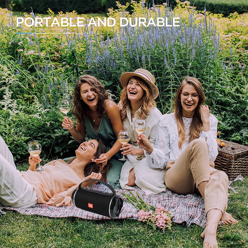 TG116C Draadloze Krachtige Bluetooth Speaker Box Outdoor Luidsprekers Subwoofer Muziek Center Boombox 3D Stereo Radio