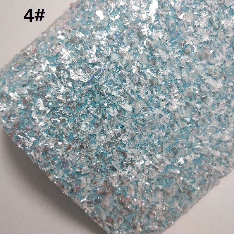 1Pc 21X29CM Glitter Fabirc, Crystal Glitter Leer, Glitter Lederen Lakens Voor Maken Bows Leosyntheticodiy T340A: 4