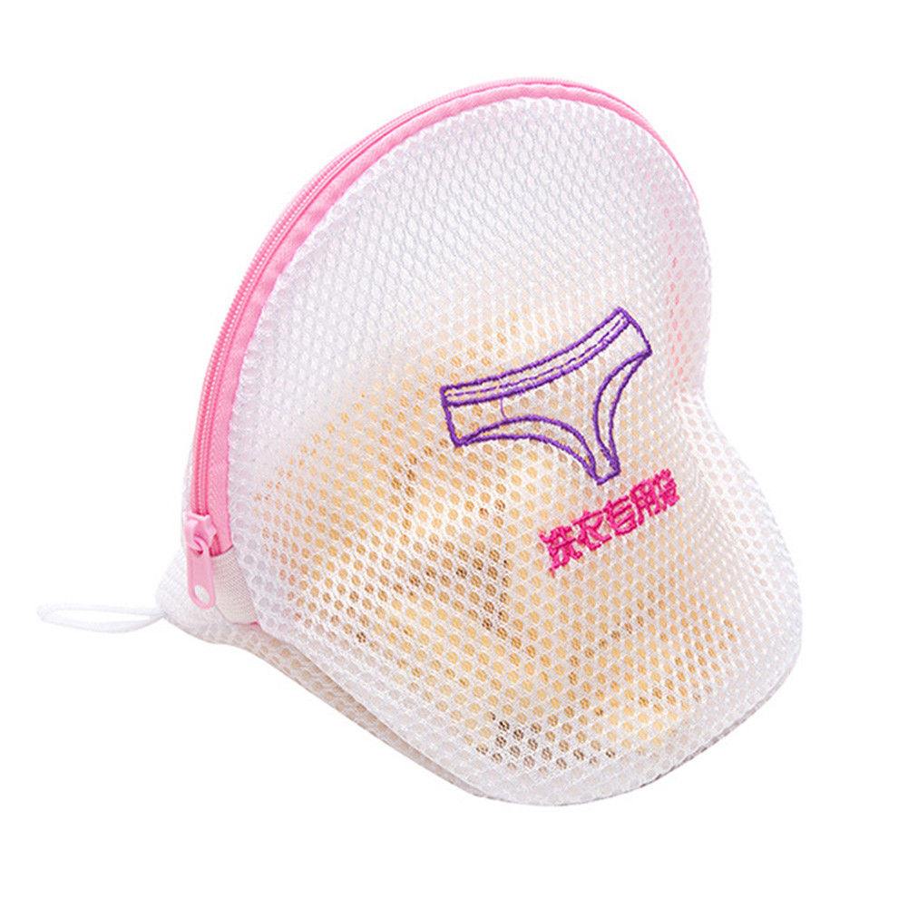 Clothes Washing Machine Laundry Bra Aid Sock Mesh Net Wash Bag Pouch Basket 5 Sizes: For Underwear
