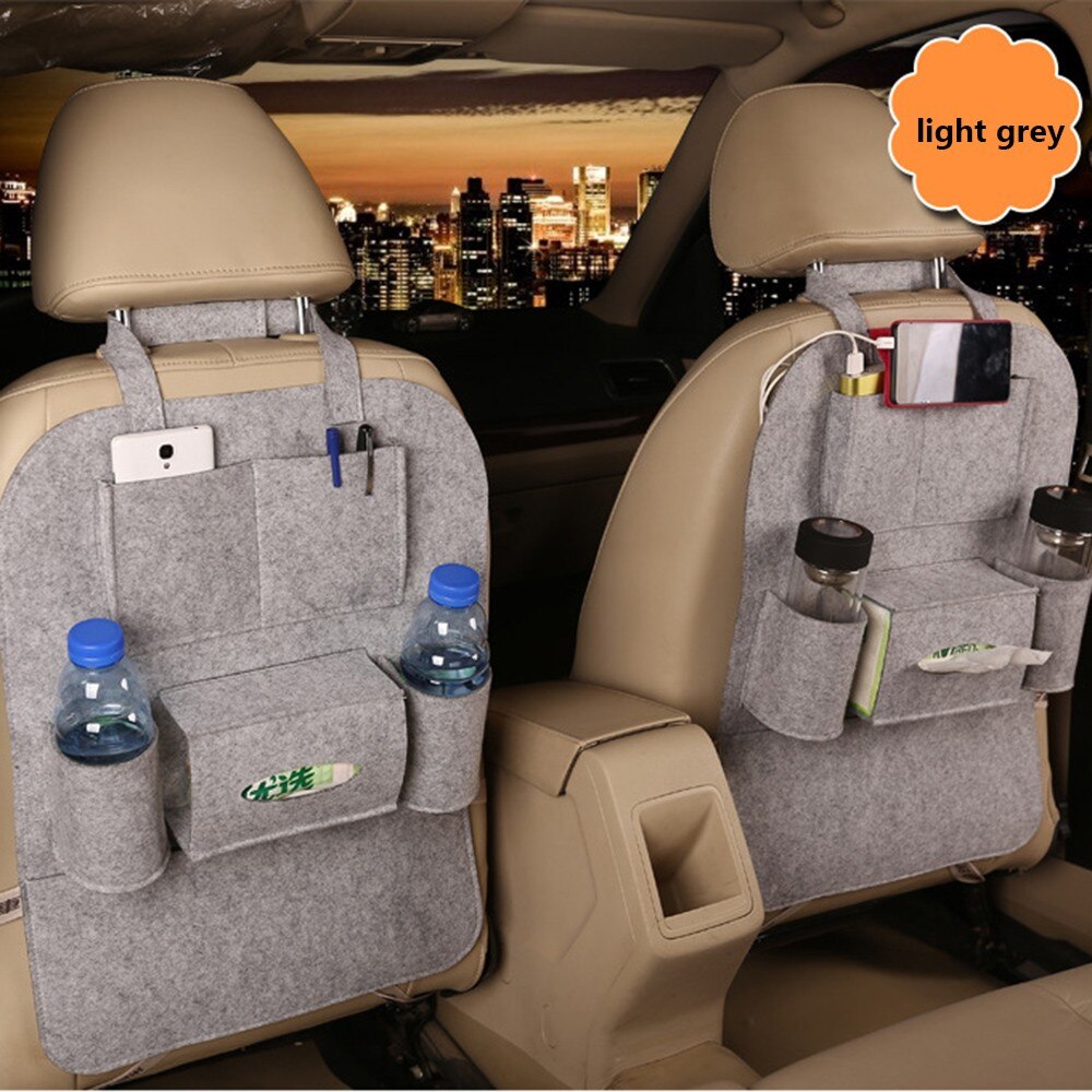 Multifunctionele Organizer Autostoel Autostoel Opknoping Zakken Seat Bag Gehumaniseerd Opbergtas Vilt Covers Achterbank Zakken