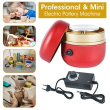 Mini Electric Pottery Wheel Ceramic Machine Pottery Wheel Machine Ceramic Shaping Tool Work Clay Art Craft Diy Machine