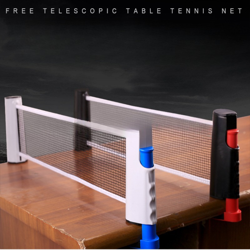 Estante de red de Ping Pong portátil, estante retráctil en cualquier lugar, accesorios de ejercicio de red de tenis de mesa de plástico de de repuesto
