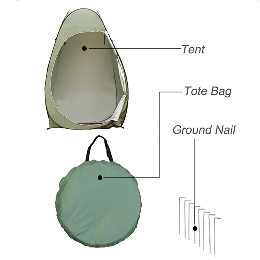 Outdoor Changing Tent Portable Shower Bath Fitting Room camping Tent Shelter Beach Privacy Toilet Tent Dressing Cabin Tent