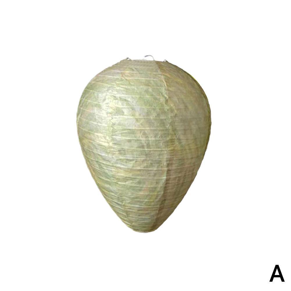 Drive De Bijenkorf Lantaarn 22*28 Cm Lood Weg Lantaarns Wesp Nest Simuleren Geel Honingraat Drive Bee Lantaarn Outdoor praktische: A